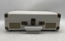 Load image into Gallery viewer, Crosley White Bluetooth Built In Speaker Portable Record Player Turntable