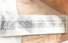 Load image into Gallery viewer, Mango Womens White Linen Flat Front Pockets Straight Leg Cargo Pants Size 4