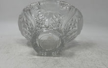 Load image into Gallery viewer, Anna Hutte Clear Crystal Home Decorative Top Handle Basket With Carved Roses