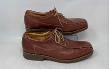 Load image into Gallery viewer, Sandro Moscoloni Vineyard Mens Brown Leather Lace-Up Oxford Dress Shoes Sz 10.5D