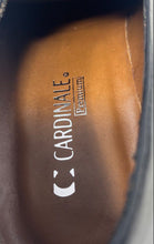Load image into Gallery viewer, Cardinale Mens Black Leather Buckle Monk Strap Dress Shoes Size 8