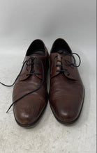 Load image into Gallery viewer, Hugo Boss Mens Brown Leather Cap Toe Lace-Up Derby Dress Shoes Size 7.5