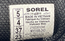 Load image into Gallery viewer, Sorel Kids Out N About Classic NY5168-243 Brown Black Waterproof Boots Size 5