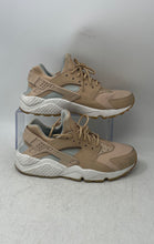 Load image into Gallery viewer, Nike Womens Huarache Run 634835-204 Beige Low Top Lace-Up Sneaker Shoes Size 7