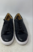 Load image into Gallery viewer, Ace Marks Mens Duke Black Leather Round Toe Lace-Up Sneaker Shoes Size 11.5