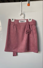 Load image into Gallery viewer, Forever 21 Womens Pink Stretch Belted High-Waist Pull On Mini Skirt Size Small