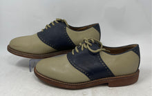 Load image into Gallery viewer, Churchill Mens Gray And Black Lace-Up Wingtip Formal Oxford Dress Shoes Size 10