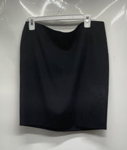 Load image into Gallery viewer, Bouchra Jarrar Womens Black Side Zip Straight And Pencil Skirt Size 42
