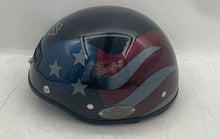 Load image into Gallery viewer, Harley-Davidson Mens Multicolor One Genuine Half Motorcycle Helmet Size XS