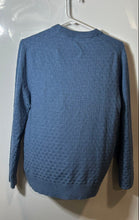Load image into Gallery viewer, Ted Baker Mens Blue Long Sleeve Crew Neck Regular Fit Pullover Sweater Size M