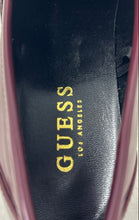 Load image into Gallery viewer, Guess Womens Burgundy Leather Round Toe Slip-On Casual Loafers Shoes Size 5.5M