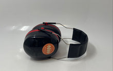 Load image into Gallery viewer, 3M Peltor Optime 105 Black And Red Noise Reduction Hearing Protection Earmuffs