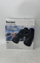Load image into Gallery viewer, Terraen 10X50 Black Fully Coated Optics Lightweight High Contrast Binoculars
