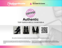 Load image into Gallery viewer, Authentic Tory Burch Womens Black Caged High Gladiator Heels Size 7.5M Worn