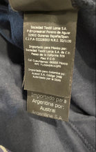 Load image into Gallery viewer, Authentic Carolina Herrera Womens Dark Blue Cotton Ringer T-Shirt Size Medium