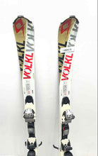 Load image into Gallery viewer, Volkl RTM 7.4 Multicolor 135cm Graphic Design Downhill Alpine Skis With Bindings