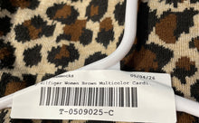 Load image into Gallery viewer, Tommy Hilfiger Womens Multicolor Animal Print Long Sleeve Cardigan Sweater Sz M