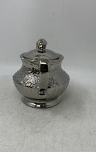 Load image into Gallery viewer, Unbranded Silver-Tone Engraved Home Decorative Scroll Handle Tea Pot With Lid