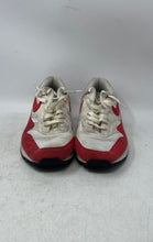 Load image into Gallery viewer, Nike Womens Air Max 1 CN9672-991 White Red Lace-Up Sneaker Shoes Size 12