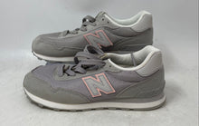 Load image into Gallery viewer, New Balance Girls 515 PC515PNK Gray Pink Lace-Up Sneakers Shoes Size 2.5M