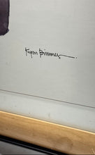 Load image into Gallery viewer, Old Time Stove & Oven Watercolor Framed Signed Art Painting By Kyron Brimmer