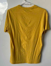 Load image into Gallery viewer, Armani Exchange Mens Mustard Yellow Logo Short Sleeve Pullover T-Shirt Size XS