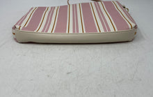 Load image into Gallery viewer, Nanette Lepore Womens Pink Striped Scratched Wristlet Wallet Sunglasses Case