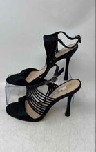 Load image into Gallery viewer, Nina Womens Damaris Black Open Toe Stiletto Heel Ankle Strap Sandals Size 8M