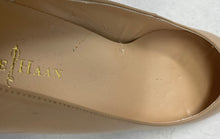 Load image into Gallery viewer, Cole Haan Womens Beige Leather Round Toe Slip-On Block Pump Heels Size 5.5B
