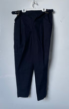 Load image into Gallery viewer, Ted Baker Womens Blue Flat Front Pockets Adjustable Waist Dress Pants Size 3