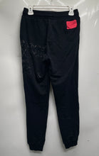 Load image into Gallery viewer, Armani Exchange Womens Black Elastic Waist Adjustable Drawstring Sweatpants Sz M
