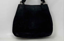 Load image into Gallery viewer, Saks Fifth Avenue Womens Black Inner Pocket Double Handle Shoulder Handbag