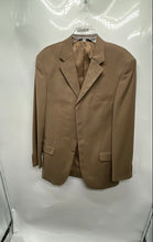 Load image into Gallery viewer, Giorgio Cosani Mens Beige Long Sleeve Blazer And Pants 2-Piece Suit Set Sz 42L