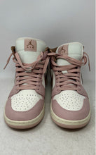 Load image into Gallery viewer, Nike Womens Air Jordan 1 Mid BQ6472-620 Pink Brown White Sneaker Shoes Size 11.5