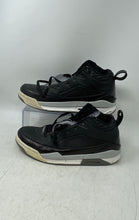 Load image into Gallery viewer, Nike Mens Air Jordan Flight 9.5 654262-003 Silver Black Sneaker Shoes Size 9.5