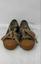 Load image into Gallery viewer, Zara Kids Green Camouflage Lace-Up Low Top Sneaker Shoes Size 26/27