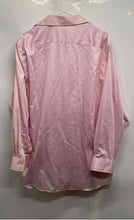 Load image into Gallery viewer, Michael Kors Mens Pink Cotton Long Sleeve Dress Shirt Size 16 1/2 32-33