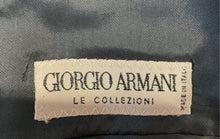 Load image into Gallery viewer, Authentic Giorgio Armani Mens Blue Long Sleeve Two-Button Blazer Size EUR 41