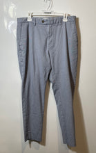 Load image into Gallery viewer, Banana Republic Mens Blue Slash Pocket Slim-Tapered Fit Dress Pants Size 34X32