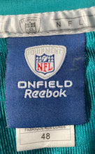 Load image into Gallery viewer, Reebok Mens Blue Miami Dolphins Davone Bess #15 Short Sleeve NFL Shirt Size 48