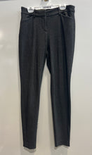 Load image into Gallery viewer, Express Womens Black Flat Front Stretch Mid Rise Skinny Leg Ankle Pants Size 2R