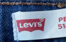 Load image into Gallery viewer, Levi's Womens 514 Blue Denim 5-Pocket Design Button Front Cropped Jeans Size 18R