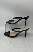 Load image into Gallery viewer, Bebe Womens Camilah Black Rhinestone Slip-On Open Toe Platform Heels Size 8.5