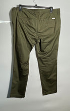 Load image into Gallery viewer, Armani Exchange Mens Green Slash Pocket Straight Leg Chino Pants Size 38