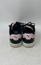 Load image into Gallery viewer, Puma Girls Caven 2.0 396317-42 White Black Pink Lace-Up Tennis Shoes Size 2C