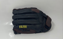 Load image into Gallery viewer, Wilson Elite Black Brown Leather Right-Hand Throw 5 Finger Baseball Gloves
