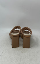 Load image into Gallery viewer, Dolce Vita Womens Ashby Brown Braided Strap Block Heel Platform Sandals Size 8