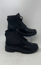 Load image into Gallery viewer, Abeo Womens Vista Lace Black Leather Round Toe Lace-Up Ankle Booties Size 9
