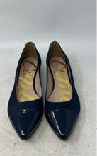 Load image into Gallery viewer, Cuple Womens Dark Blue Suede Cap Toe Slip-On Ballet Flats Size EUR 40