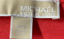 Load image into Gallery viewer, Michael Kors Womens Orange Eyelet 3/4 Sleeve Blouse Top Size P/S